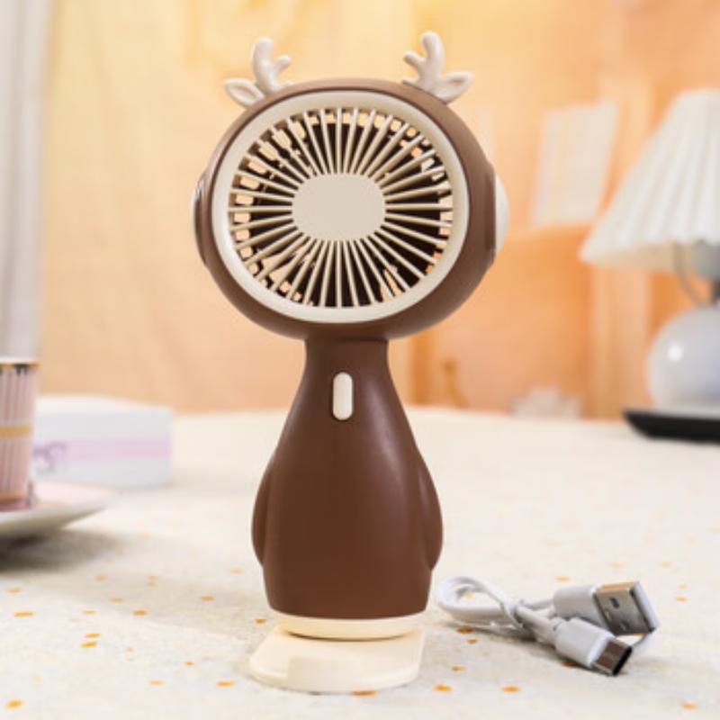

Xiaoyueya USB Rechargeable Handheld Fan with Base