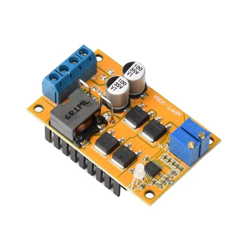 Compactly Solar Controller Board MPPT Solar Regulator 9V-24V Input To 5V-26V Output 5A 100W Charging Module for Home