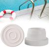 2 Pcs Swimming Ladder Protection Plug Thickened Slip-Resistant Easy Installation Removal Inground Pool Bumpers Pool Ladder Rubber Caps Inside