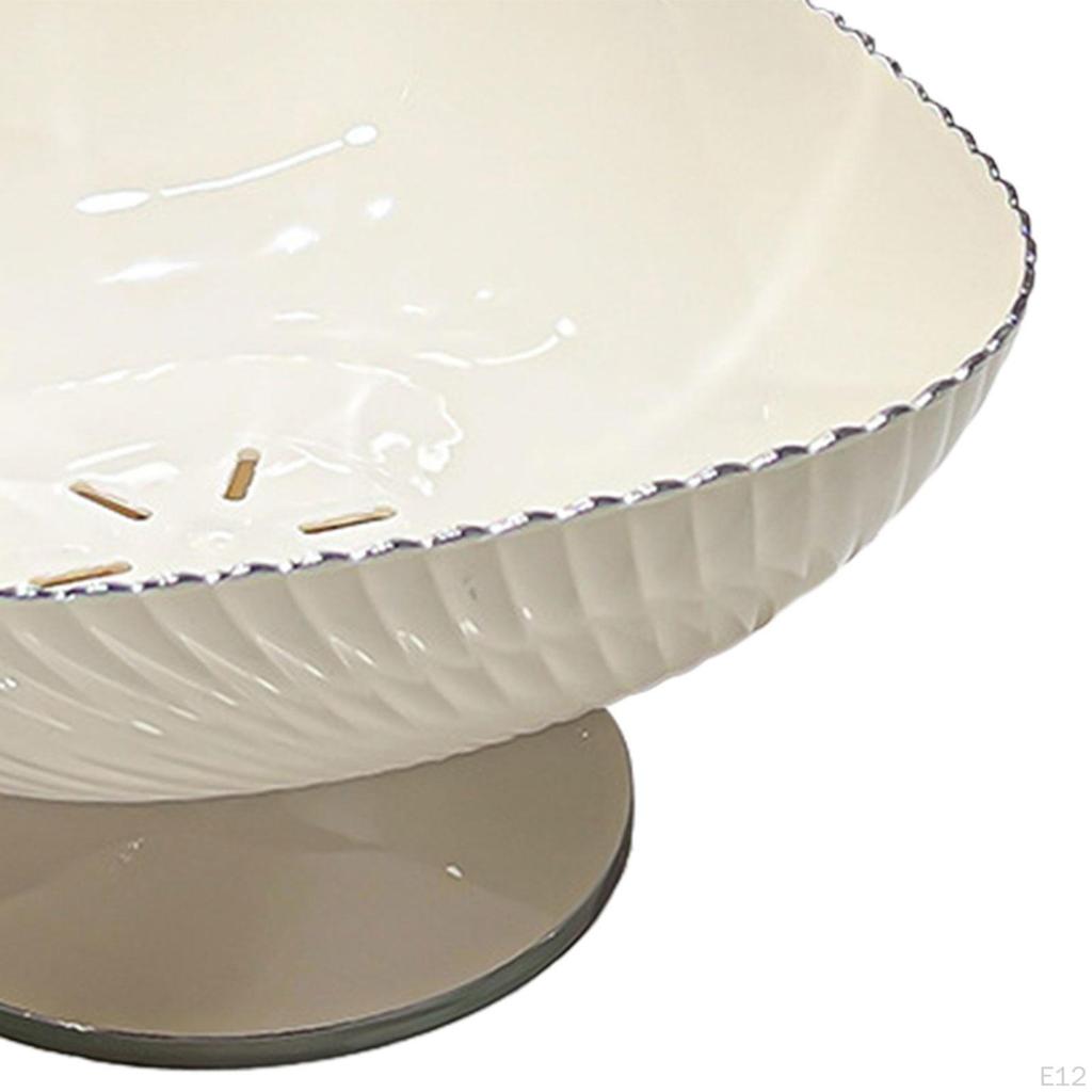 Draining Fruit Bowl Large Multi -purpose Special Panels Snack Candy Plate Container