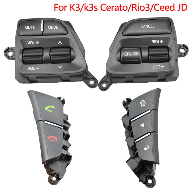 Button Switch for KIA K3 2014-2016 Rio 3 2014-2016 Cerato Classic 2017 Ceed JD 2012-2014 Steering Wheel Buttons