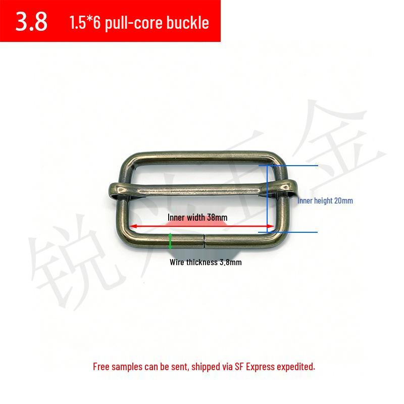 Adjustable Metal D-Ring Buckle Shoulder Strap Webbing for Luggage