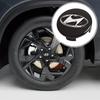 4 szt. 60mm Kołpaki Środkowe Felg Samochodowych Pokrywa z Logo Akcesoria Do Hyundai Palisade Bayon Tucson Inster NEXO Creta i30 i20 i10 Grand