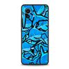 Seaside Sharks Pattern Phone Case Cover for Xiaomi Mi 17 15 14 13 12 11 Ultra 15T 14T 13T 12T 11T Pro Lite 5G Soft TPU Shell Bag