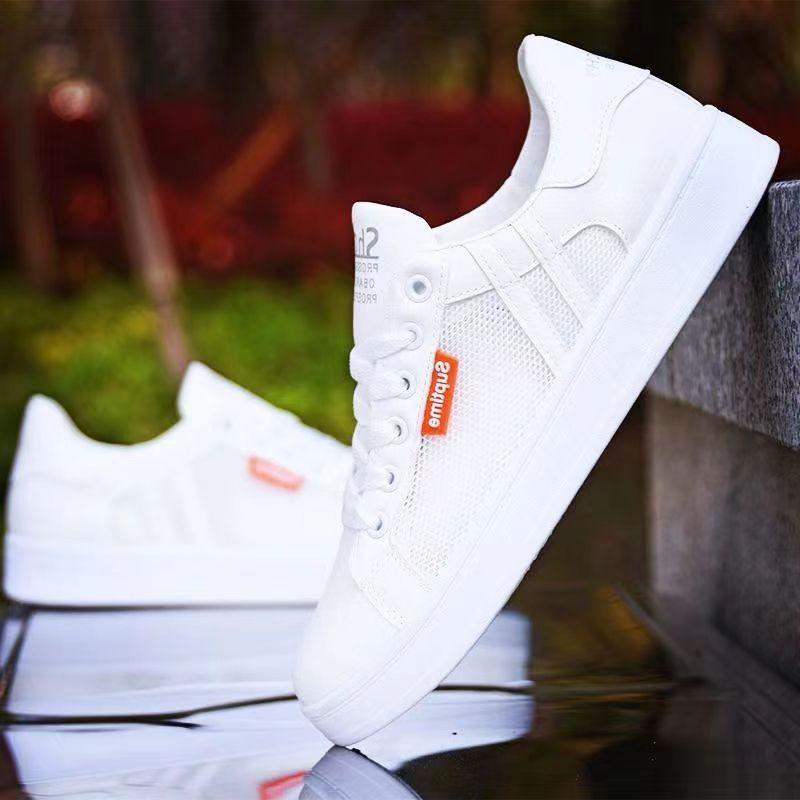 Summer 22 new mesh casual shoes soft-soled sports board shoes
