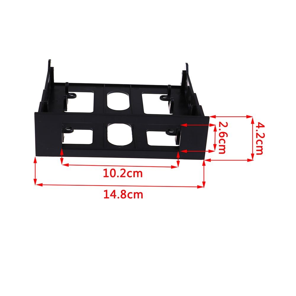 3.5" to 5.25" Drive Bay Computer Case Adapter Mounting Bracket For Floppy Drives