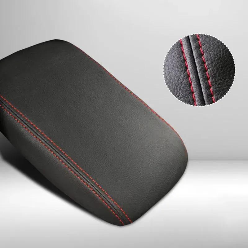 New PU Leather Car Armrest Box Center Console Lid Armrest Cover Car Accessories For VW Volkswagen Golf 7 MK7 2012 -2019