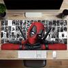 Large Multi-Size Non-Slip Rubber Base Deadpool, Comic, Hero Mouse Pad, Stitched Edges Keyboard Desk Mat for School, Office, Home, Gift for F
