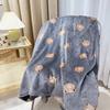 Pudding dog blanket autumn and winter warm blanket dormitory leg blanket office portable nap blanket sofa blanket car blanket