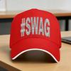 #Swag Baseball Cap  Running Hippie Sunscreen Trucker Hat Female Male Fashion Design Baseball Caps