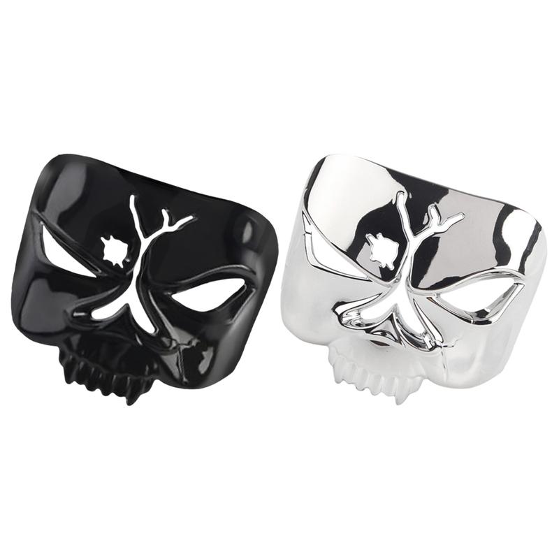 Motorcycle Skull Rear Taillight Cover for Harley Touring Dyna FXD Softail Sportster Street Glide Road King