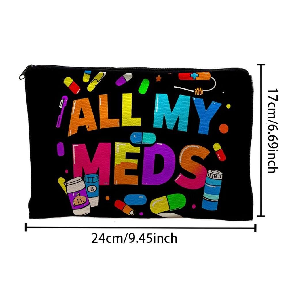 Lightweight Printed Makeup Bag Multifunctional Portable Cosmetic Bag Travel Storage Bags Gifts