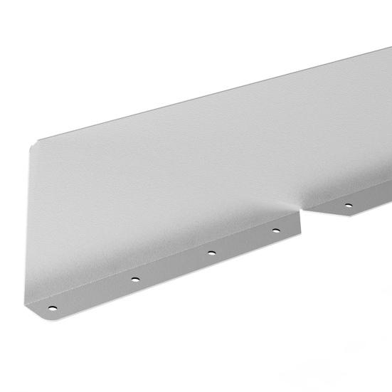 2/4Pcs Gutter Valley Splash Guards with Screws Easy Install Rain Gutter Valley Roofing Gutter Guards Diverter Roof Rain Diverter