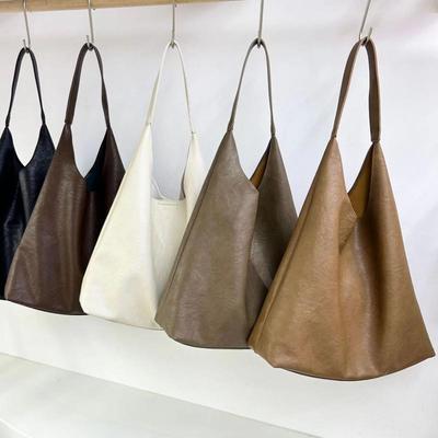 Trendy Extra-Large Women's Tote Bag - Autumn/Winter Korean Style, Versatile, Simple & Fashionable Shoulder Bag