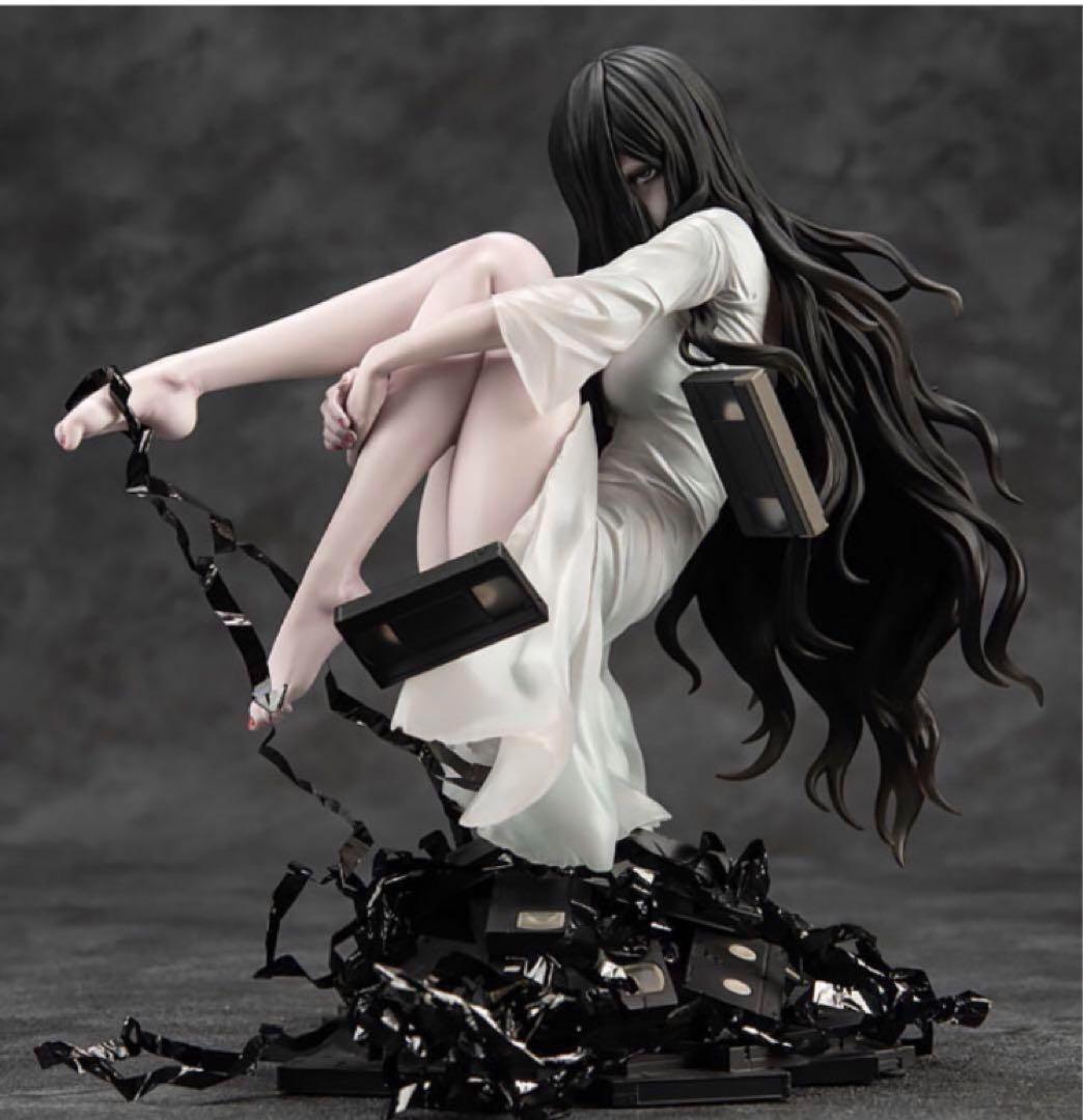 

[USED] Kotobukiya Sadako figure with bonus parts