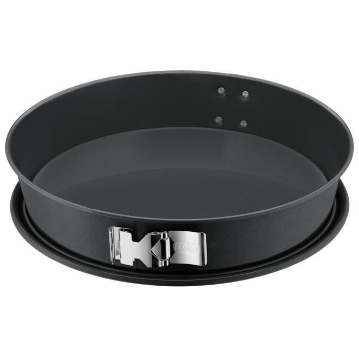 Moule À Charnière - Kaiser - 23.0063.8119 - Rond - 30 Cm - Acier - 2,9 L - Noir