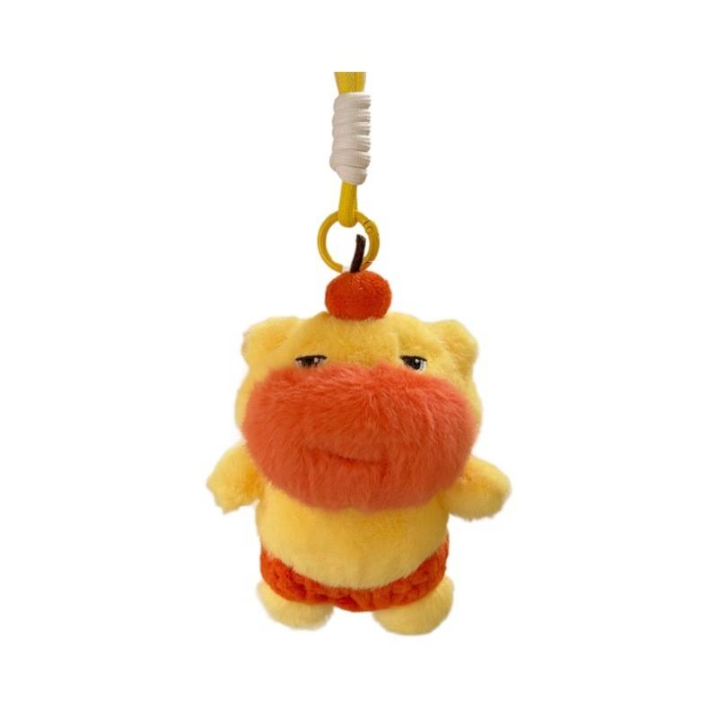 Stuffed Capybara Soft Animal Collectible Gift With Funny Cartoon Doll Pendant
