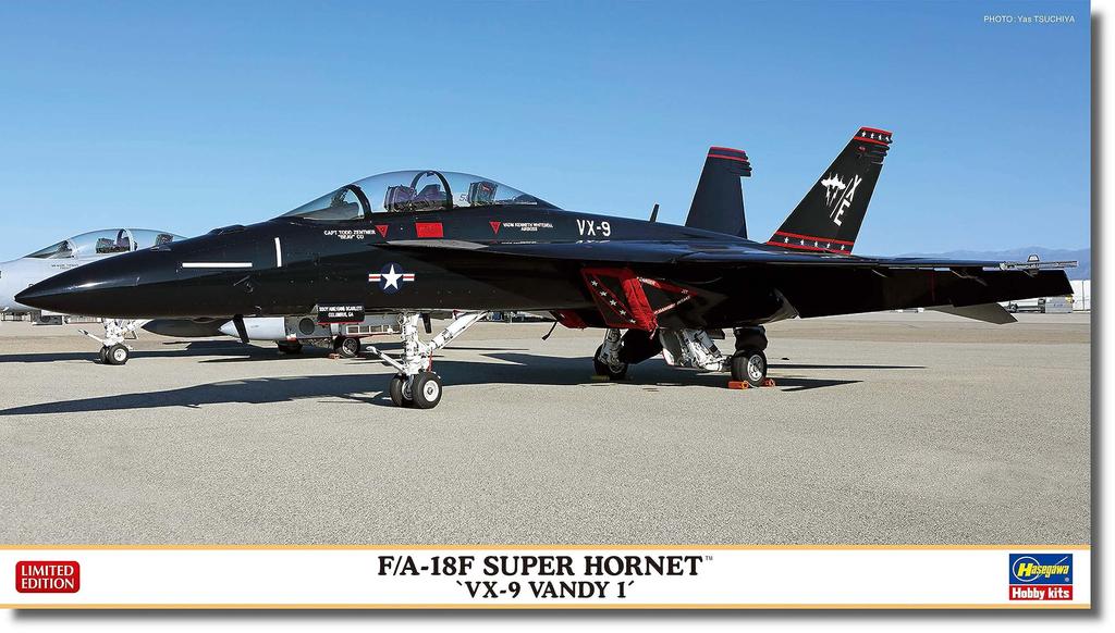 Hasegawa Super Hornet Vandy 1 Plastic Model Kit 02447 1/72 F/A-18F VX-9