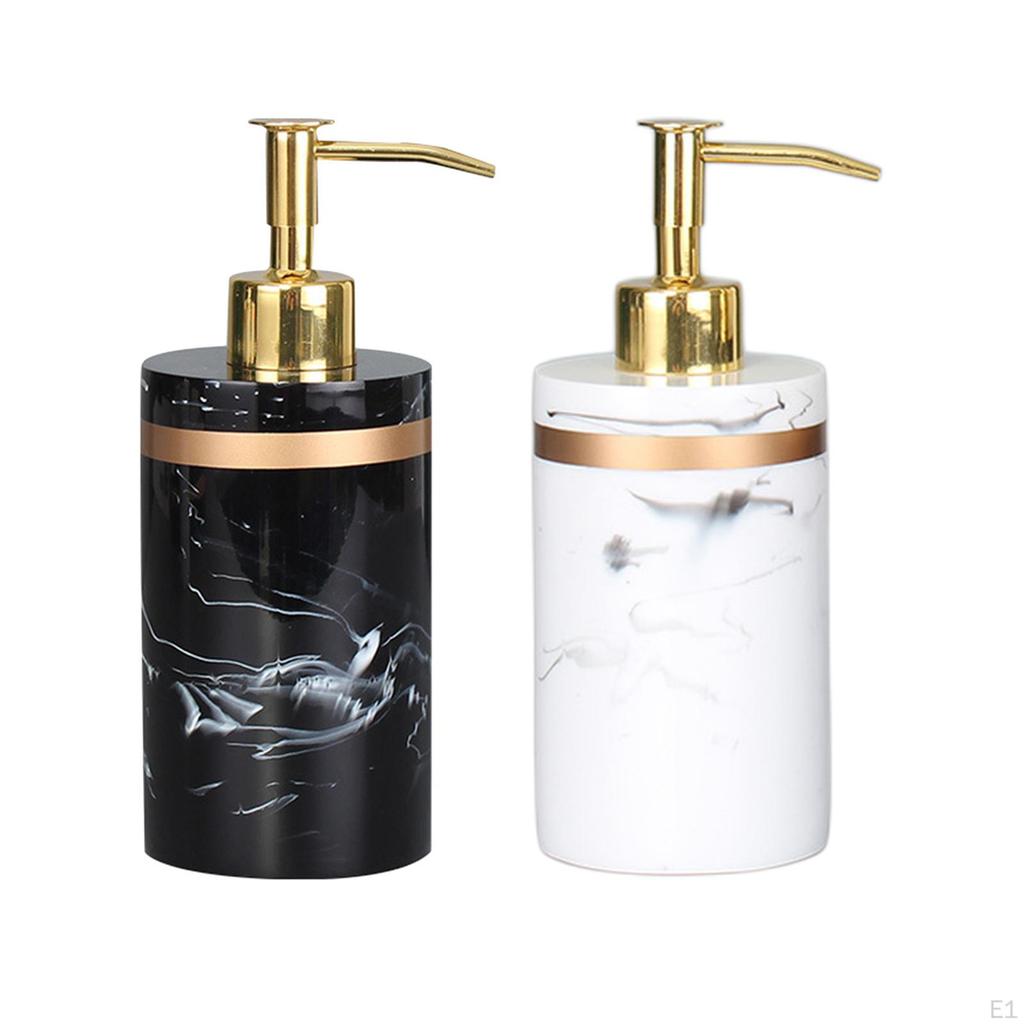 500ml Resin Soap Dispenser Empty Bottle Tabletop Handwash Container