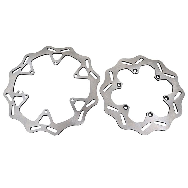 Motorcycle 260MM 220MM Front Rear Brake Disc Rotor Disk For XC SX SXF TPI Six Days KTM EXC EXCF For Husqvarna TC FX TX FE TE FC