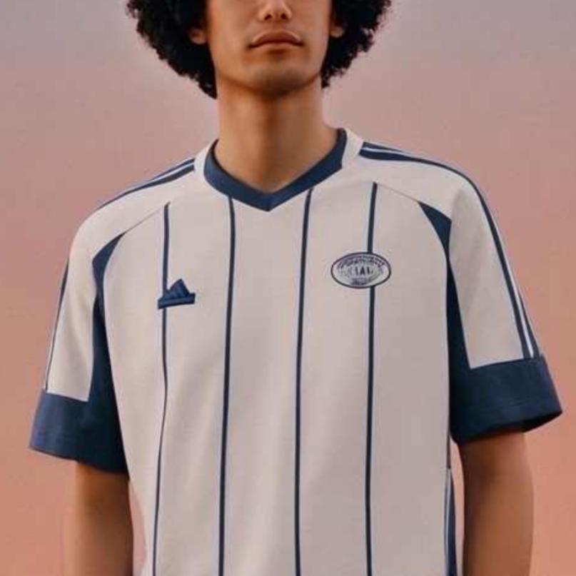 Adidas Cotton Sports Casual Short Sleeve T-Shirt Men Tops Han-Jade-White Ink-Blue JC5677