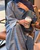 2024 Elegant Plus Size Loose Fit Muslim Dress for Middle East & Turkey