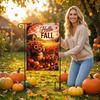Fall Garden Flag Double-Sided Seasonal Decor for Outdoor Indoor Yard
