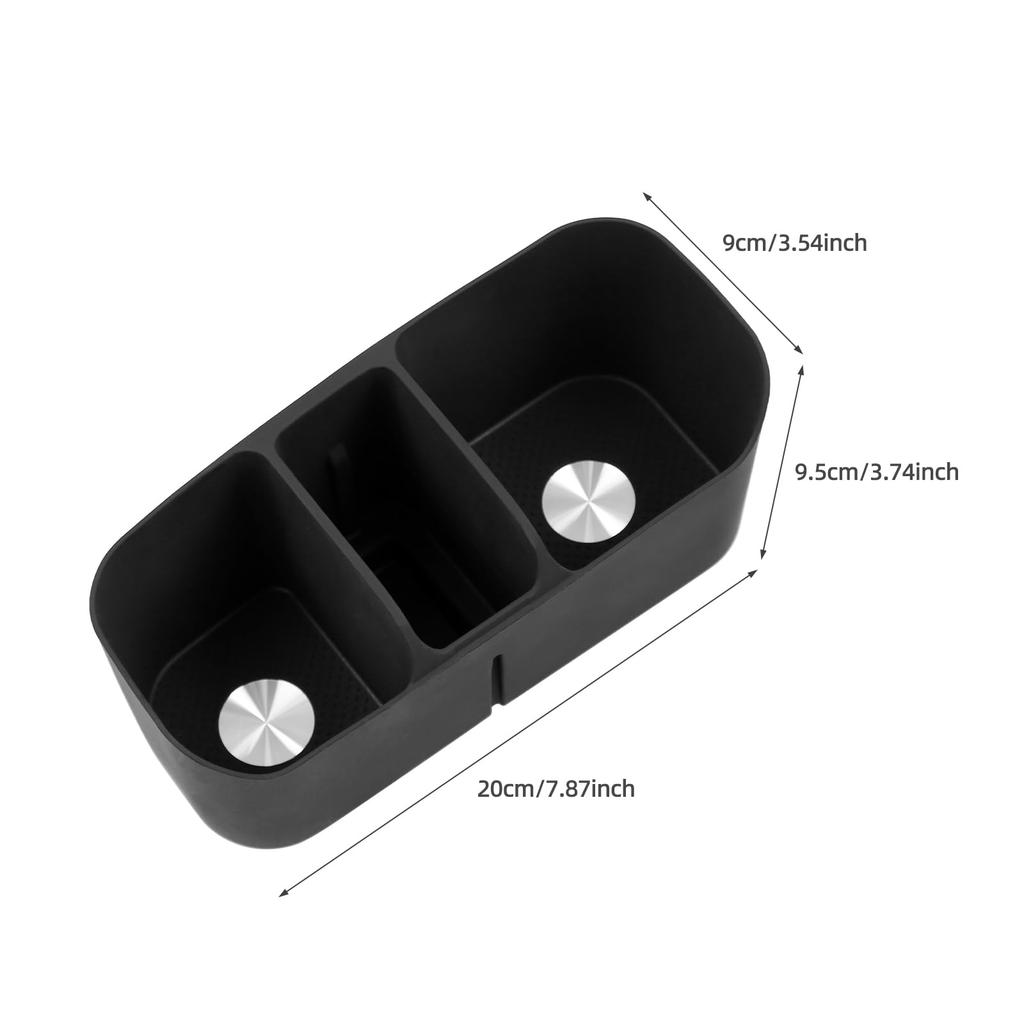 FDAIUN Car Center Console Cup Holder Coaster Drink Holder Silicone Pad for Toyota Alphard 40 Series Toyota Vellfire 40 Series Compatible with June