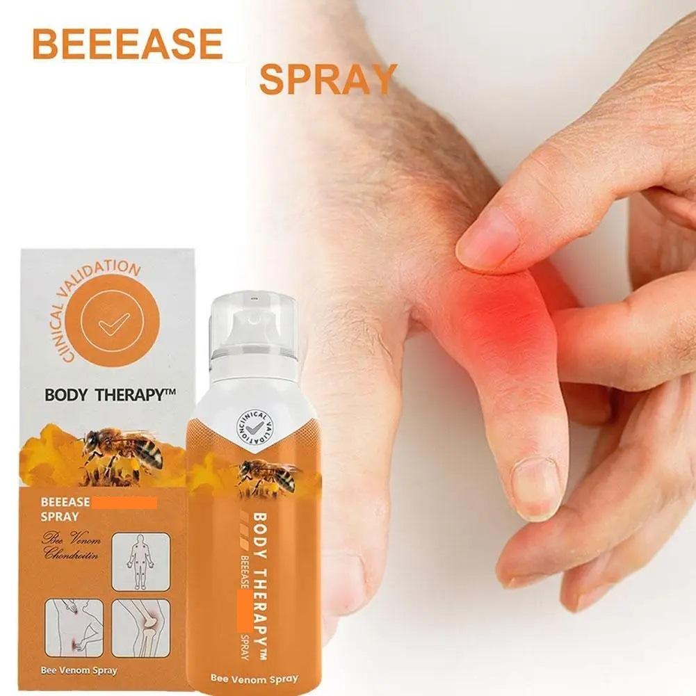 Bee Venom Pain Relief Spray Body Joint Bone Therapy Recover Massage Muscle Health Care