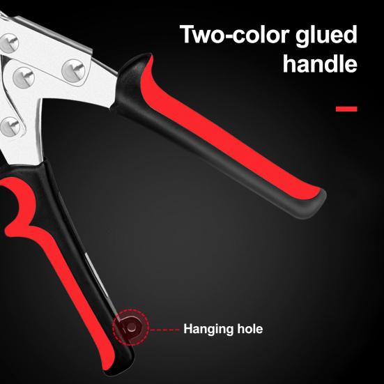 Yousheng Multi-purpose Punching Pliers Heavy Duty Faux Leather Hole Punch Belts Bands Shoes Straps Dog Collars Fabric DIY Craft Projects Puncher Tool