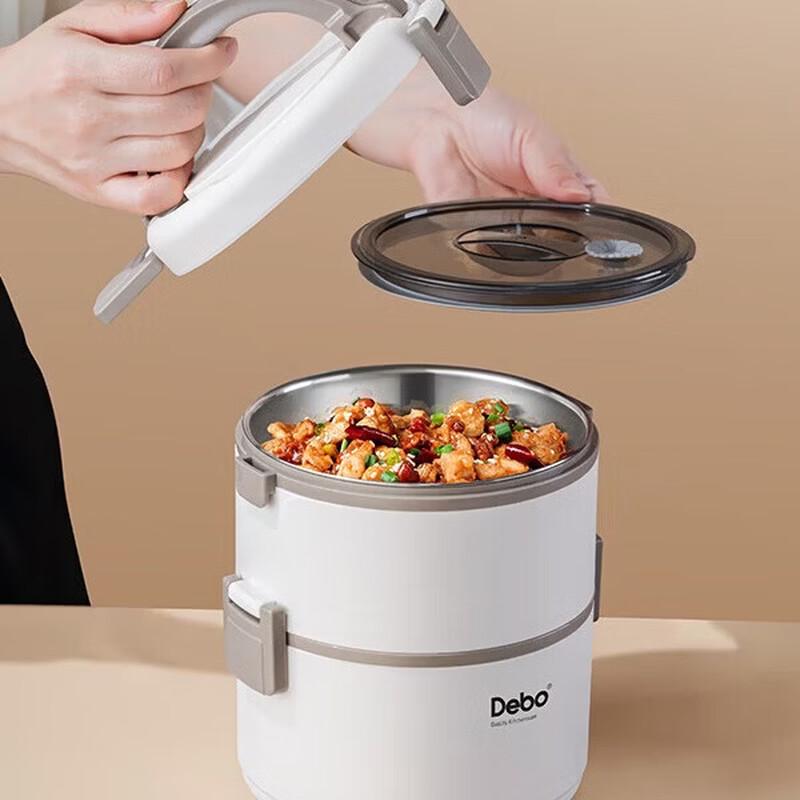 Debao 304 Stainless Steel Double-Layer Lunch Box