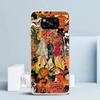 Halloween Fall Art Witch Cat Phone Case For Xiaomi Poco F7 Ultra X5 X6 X7 Pro M7 Redmi 15C 15 13C 13 12C 12 10C 10 10A 9 9C 9A 9