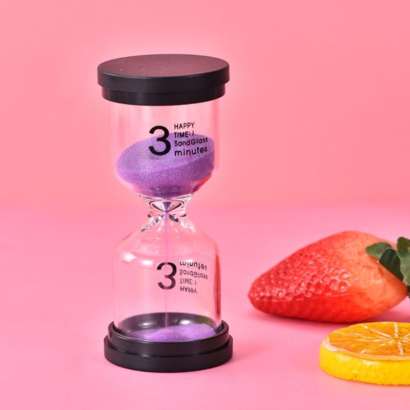 Sand Timers Set 4pcs Colorful Hourglass Sand Timers 1/5/3/10/15/30 Minutes Sandglass Timers for Classroom Home Cooking