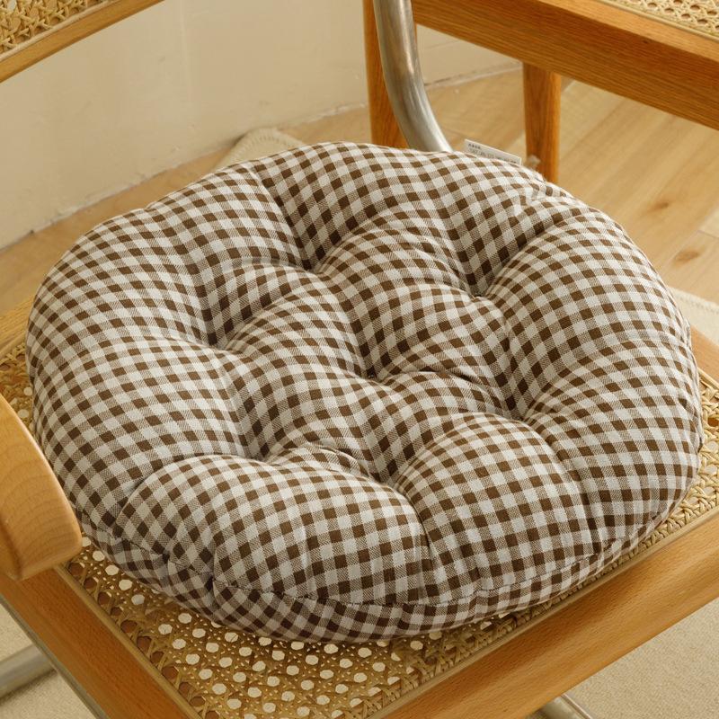 Ethnic Style Thick Cushion Plump Filling Circular Floor Seat Pads Tatami Yoga Meditation Mat Living Room Study Room Bedroom Yoga Studio Universal