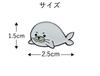 Golf marker harbor seal hat clip removable magnet baby seal