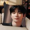 Korean Actor HHwang Inyoup Pillow Case Fashion Square Pillowcase Bedroom Sofa Room Ins Decoration Leisure