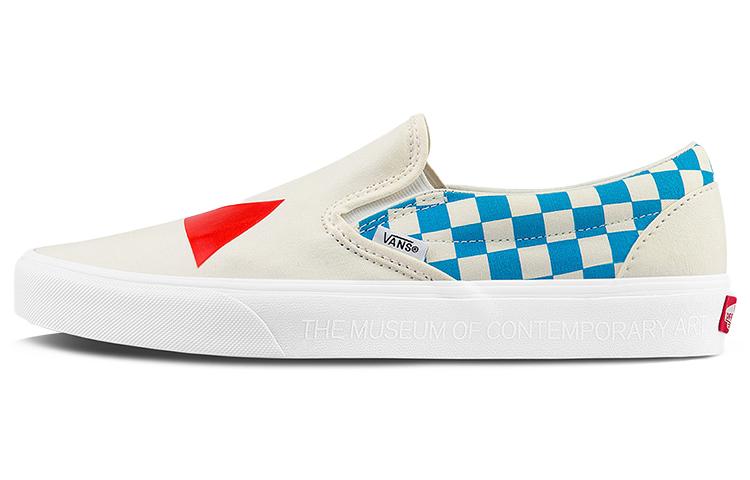 Слипоны Moca x Слипоны Classic Vans Шахматка - Циан VN000XG88MY 43