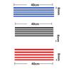 Reflective Car Strips Sticker Front Hood Grill Decals Waterproof Automobile Decoration Car Stickers for VW Golf Tiguan 