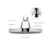 6 Inch Hogedruk Douche Hd G1/2 Regen Douchehd Badkamer Douche Hd Spuit Douchekop Gepolijst Bad Regen Ronde Douche Hd Vervanging