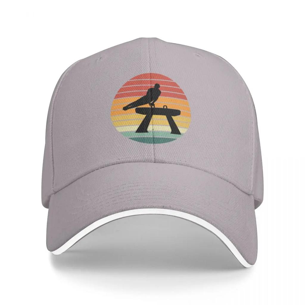 Artistic Gymnastics Pommel Horse Gymnast Vintage Retro Baseball Cap sun hat party Hat Ladies Mens