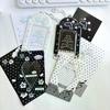 Idol Photo Card Holder Transparent Display Case for Star Chaser Campus Meal Card Storage Pendant Accessory