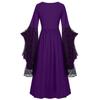 2023 Halloween Skull Lace Strappy Dress for Women