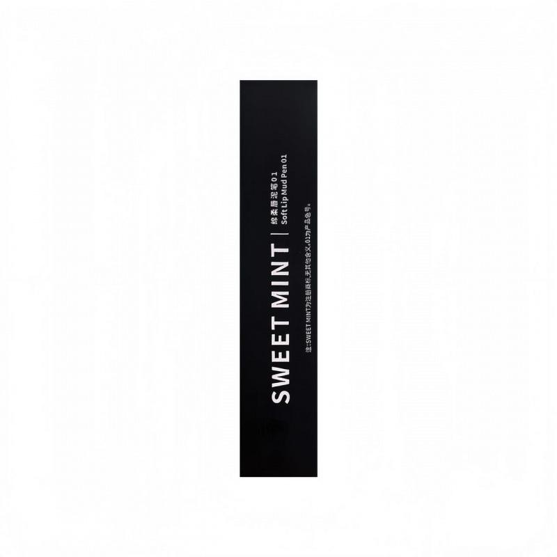 SweetMint Natural Matte Soft Lipstick - Low Saturation, Non-Staining Finish