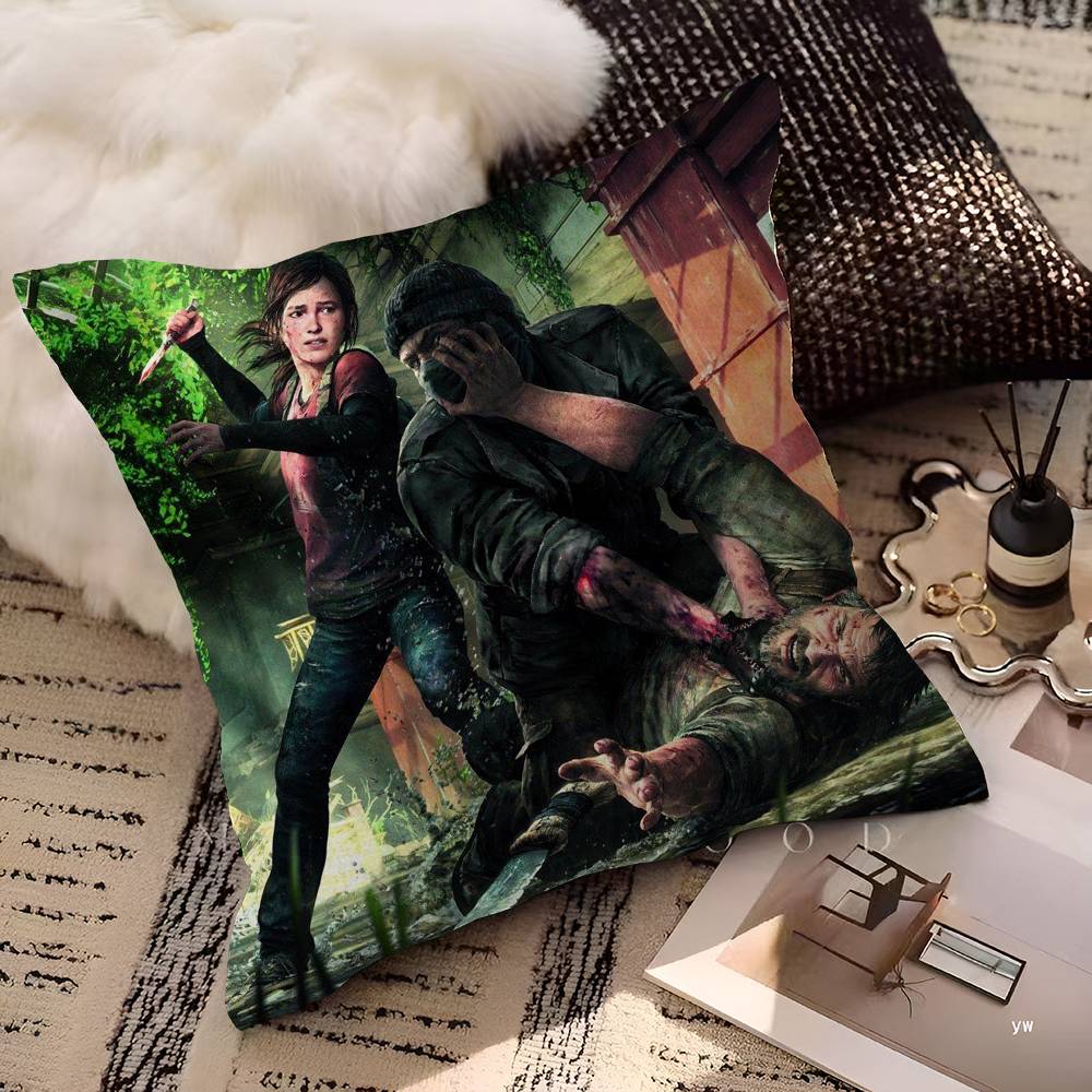 Hot Game The L-Last Of U-Us Office Cushion Pillowcase Car Cushion Cover45X45CM Lumbar Pillowcase Sofa Pillowcover