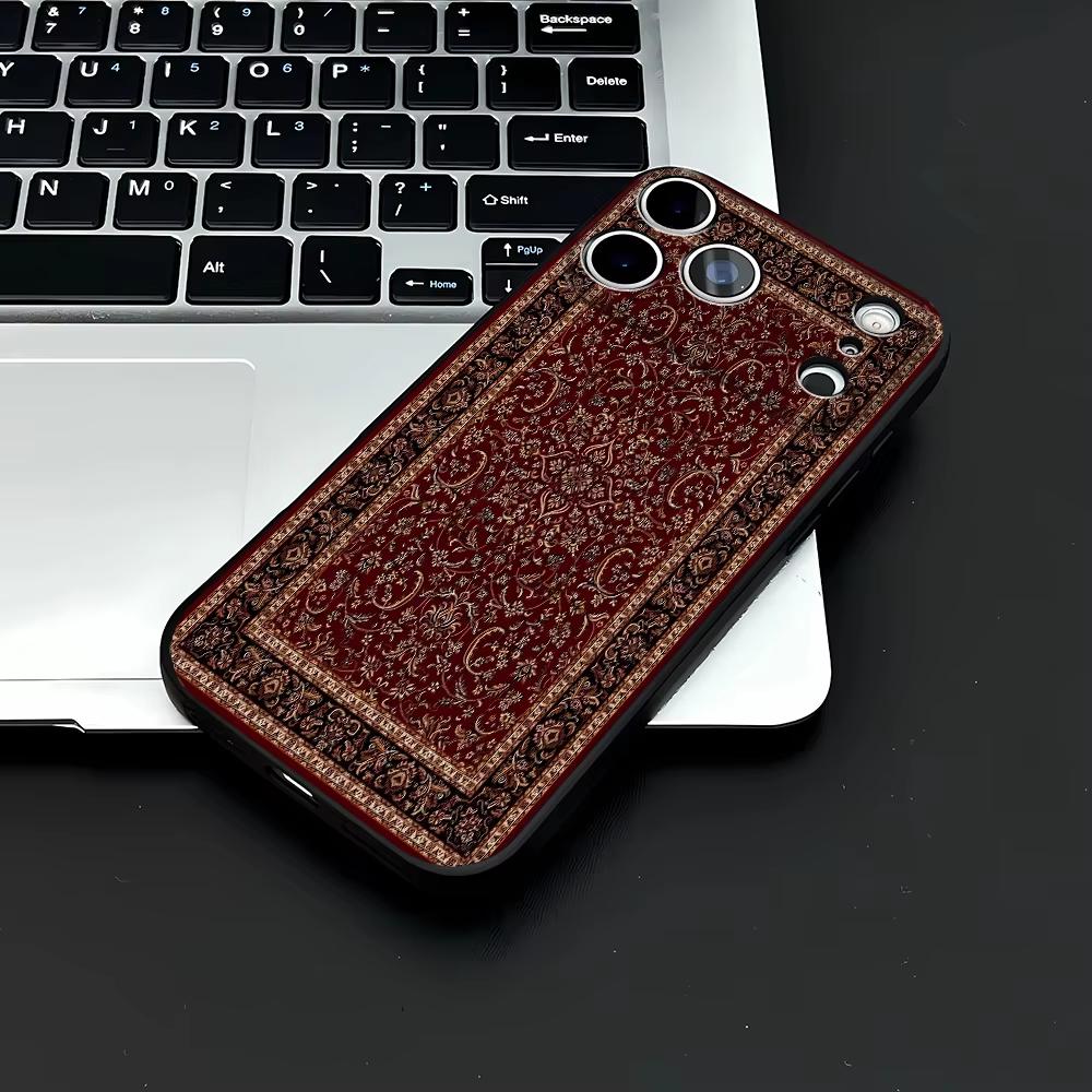 

Vintage Persian Carpet Print Phone Case For Samsung Galaxy S25 Ultra S26 S24 S23 FE S22 Plus S21 S20 A54 A55 A35 A15 Soft Cover Galaxy S21 FE 5G