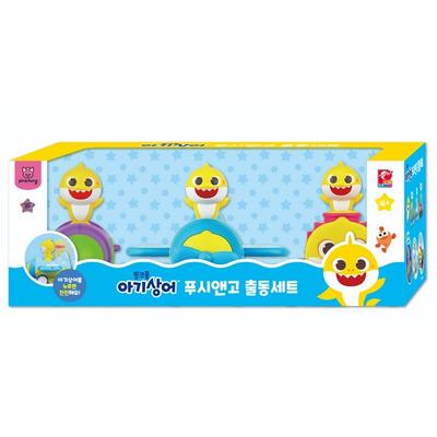 Pinkfong Baby Shark Tlač a choď Mobilná hracia súprava, Žltá + Modrá + Ružová, Kórejské populárne hračky