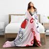 Warm Blanket Travel Diddl Diddlina Fall in Love Throw Blanket  Flannel Bedspread For Couch Chair Sofa Bed Print Sofa Bed Cover