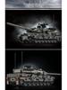 Leyi 66050-72 Leopard 2A7 Main Battle Tank Model - Advanced Military Building Blocks Toy for Boys.