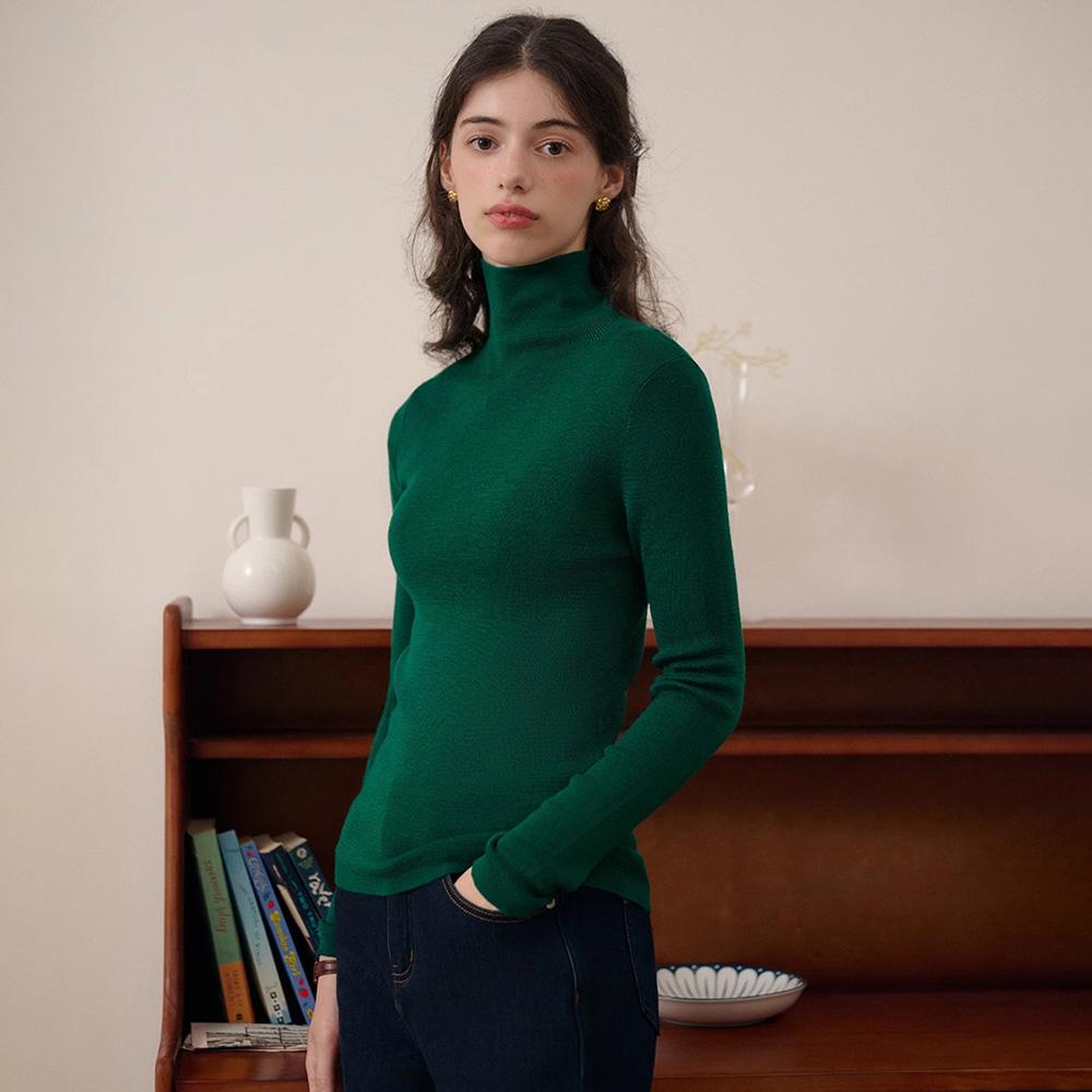 Simpeulleteulo Sr_High Neck Base Layer Knit_4Color