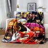 GINTAMA Cartoon Printed Blankets Picnic Blanket Warm Flannel Blankets Home Bed Linings Blankets for Beds Birthday Gift